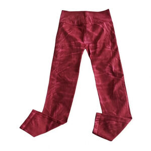 Lululemon High Rise Pink Ebb To Street Tight Wash Leggings Tie Dye